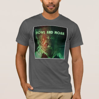 Spöklikt tjut och stönande tee shirt
