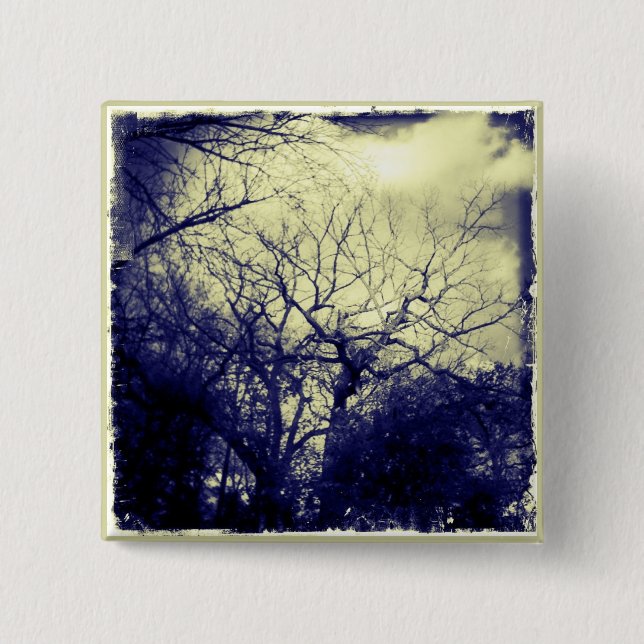 Spöklikt träd 3 knäppas knapp (Framsida)