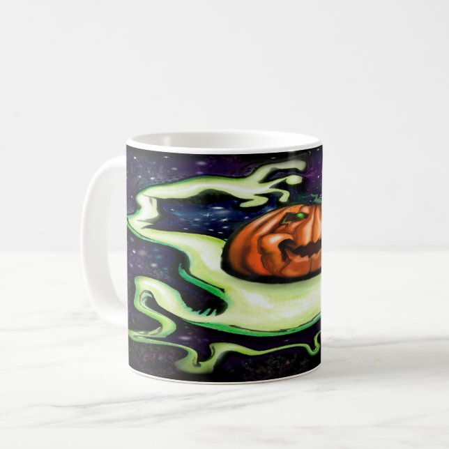 Spöklykt Kaffemugg (Framsida vänster)