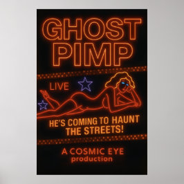 Spökpimpaffisch Poster