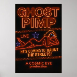 Spökpimpaffisch Poster