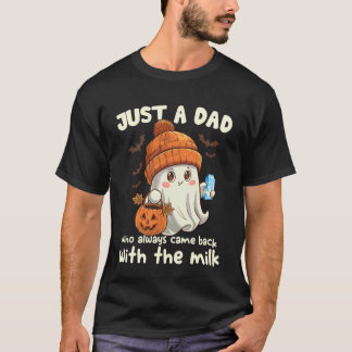 Spökpumpa iskaffe Retro Halloween-kostym M T Shirt