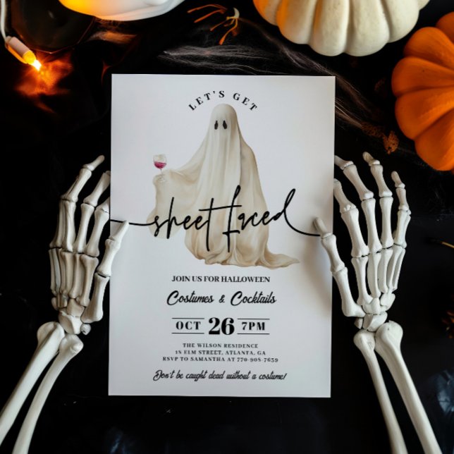 Spökröj för Halloween- fest skoj Inbjudningar (Skapare uppladdad)