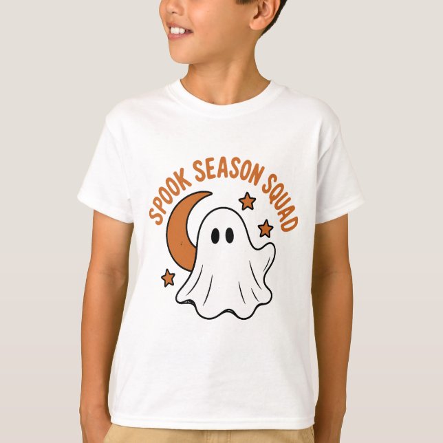 Spöksäsongens Squad Spöke T Shirt (Framsida)