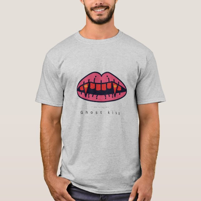 Spökskälm grafisk t-shirt (Framsida)