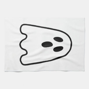 Spökskjorta vuxna barn män kvinnor dumt spökmask kökshandduk