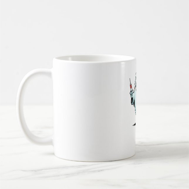 spöksköterska Classic T-Shirt_2 Kaffemugg (Vänster)
