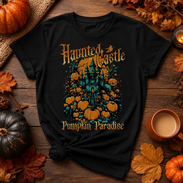 Spökslott — Pumpa Paradis T Shirt (Skapare uppladdad)