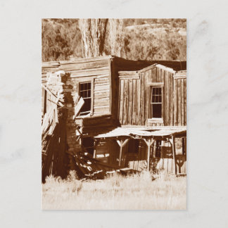 Spökstadsbild från Utah Vykort