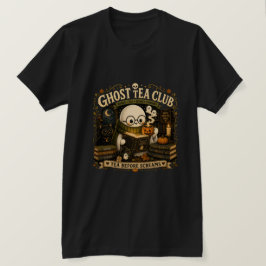 Spöktea klubben Bibliofil Halloween Retro T Shirt