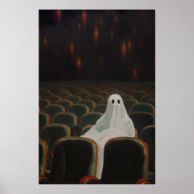Spökteaterns konsttryck Skumma Broadway Poster (Framsidan)