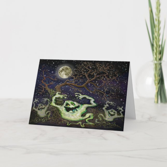 Spökträdskort Kort (Framsida)