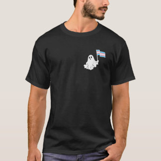 Spöktransperson Halloween Transpersonligt Pride Fi T Shirt