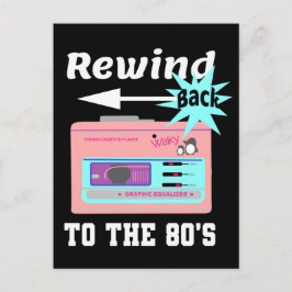 Spola tillbaka till 80-talet vykort
