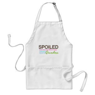 Spolad av mormor förkläde