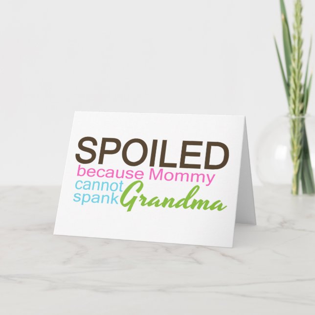 Spolad av mormor meddelande (Framsida)