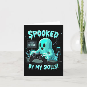 Spolad Cute Ghost Halloween-talessäsong Kort