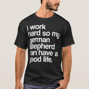 Spolad tysk Shepherd Owner Rolig hund Älskare T Shirt