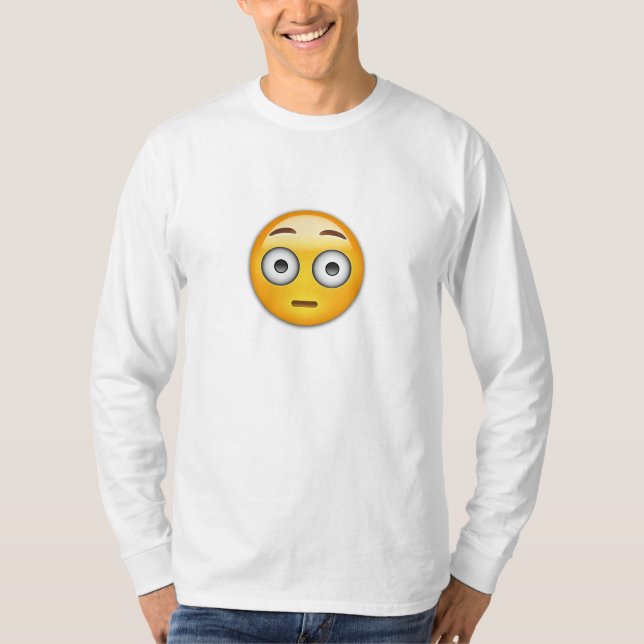 Spolat ansikte Emoji Tee (Framsida)