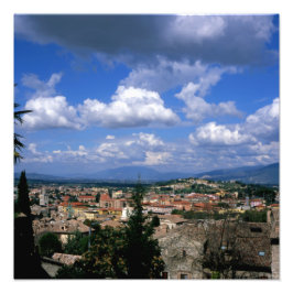 Spoleto Umbria Italien Fototryck