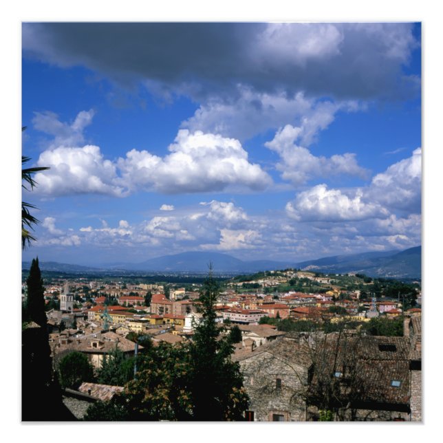 Spoleto Umbria Italien Fototryck (Framsidan)