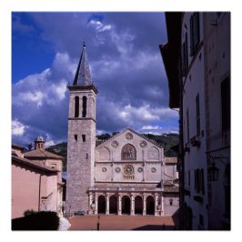 Spoleto Umbria Italien Perfect Poster