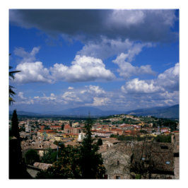 Spoleto Umbria Italien Perfect Poster