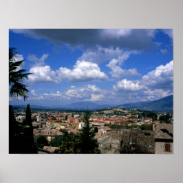 Spoleto Umbria Italien Poster