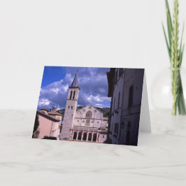 Spoleto Umbria Italien Tack Kort