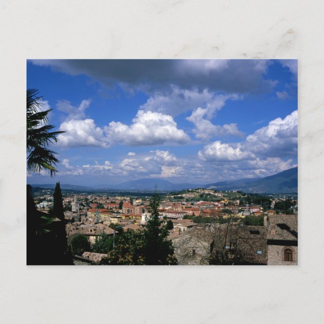 Spoleto Umbria Italien Vykort (Framsida)