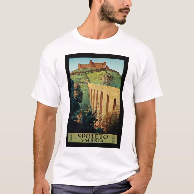 Spoletto ~ Umbria Tee (Framsida)