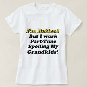 Spoliera mitt barnbarn t shirt