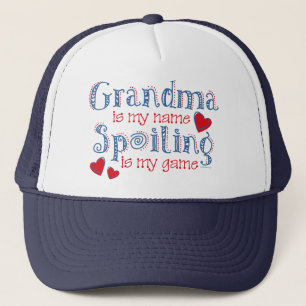 Spoliera mormor truckerkeps