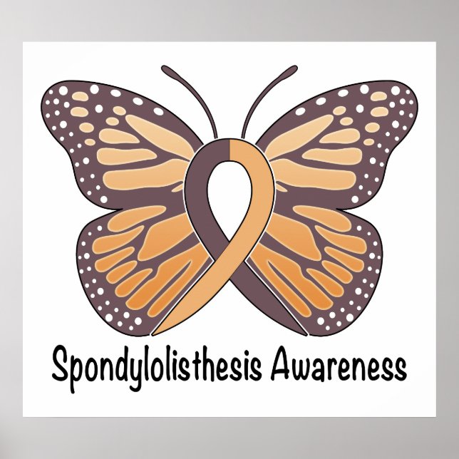 Spondylolisthes Butterfly of Hope Poster (Framsidan)