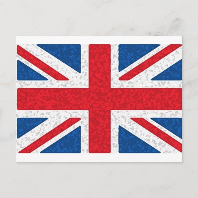 Sponge Union Jack Vykort (Framsida)