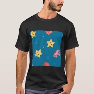 Sponge Vector Mönster T Shirt