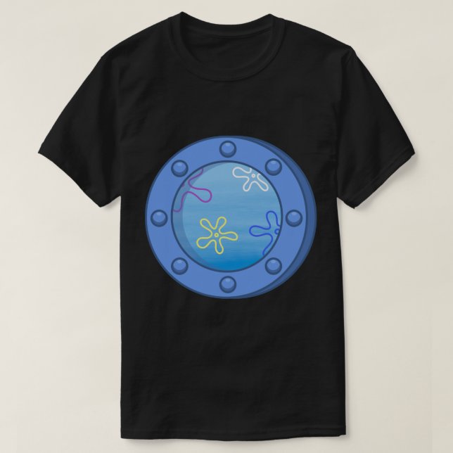 spongebob porthole (himlar) t shirt (Design framsida)