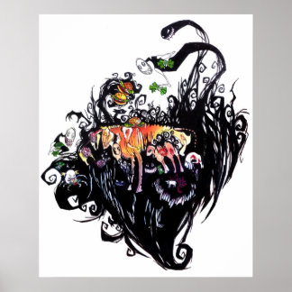 Spongiform Encephalopathy hos nötkreatur Poster