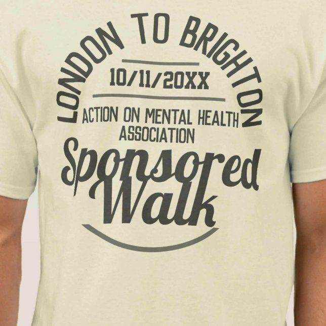 Sponsored Walk eller annan händelse T-Shirt (Skapare uppladdad)