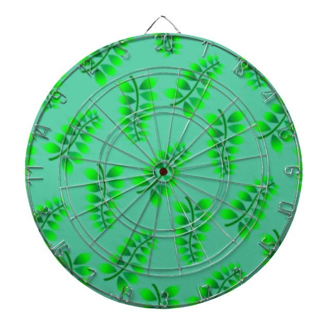 Sponsrad Foliage Mönster Piltavla (Framsidan)