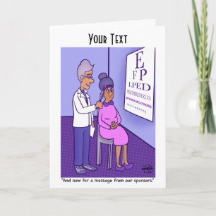 Sponsrar hälsningskort kort