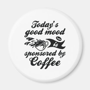 Sponsrat av kaffe magnet