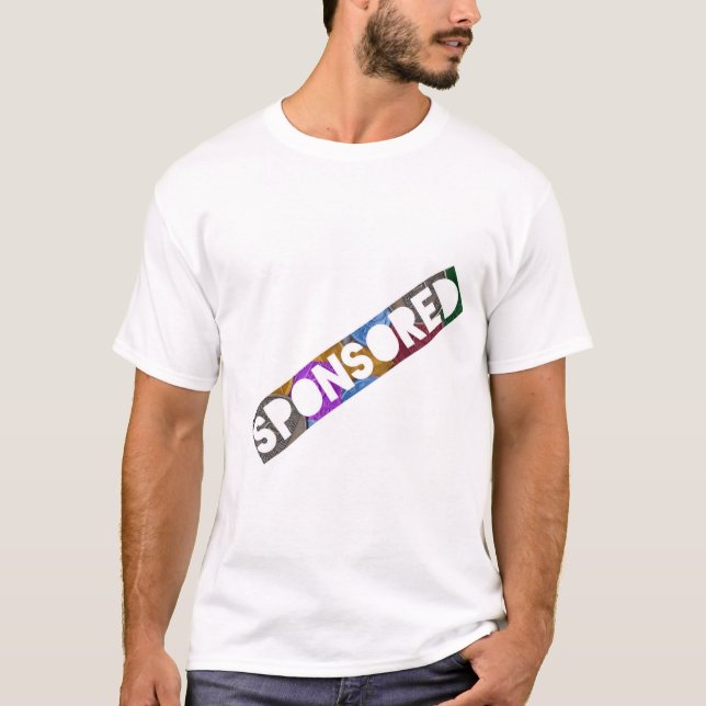 Sponsrat med chiper t-shirt (Framsida)