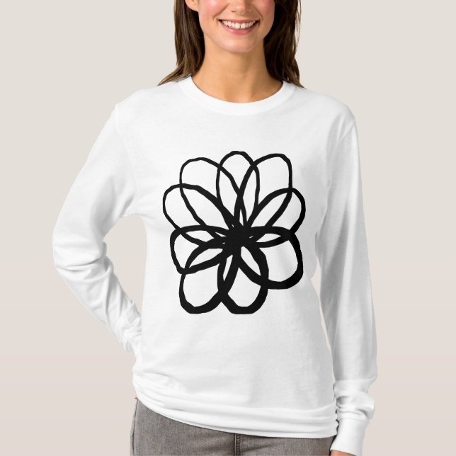 Spontanblomma T Shirt (Framsida)