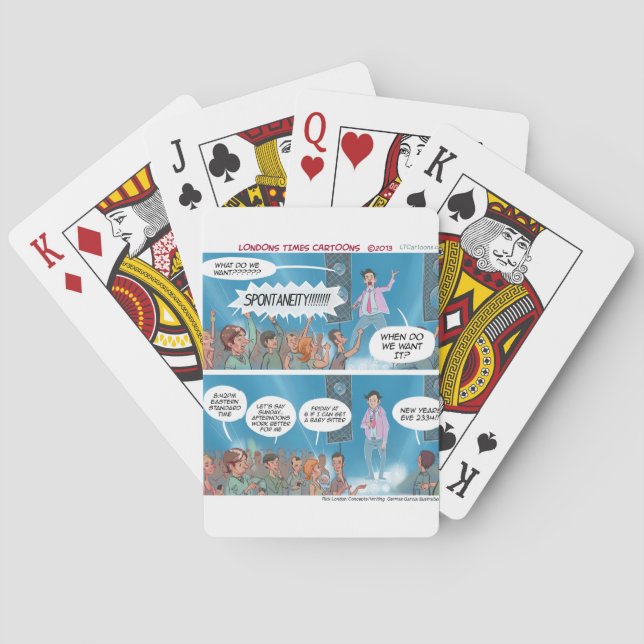 Spontanitets Coach Rolig Casinokort (Baksidan)