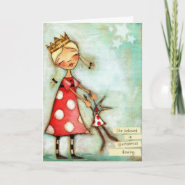 Spontant dancing - födelsedagskort kort