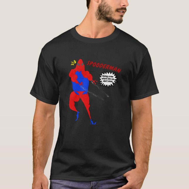 Spooderman Classic T Shirt (Framsida)