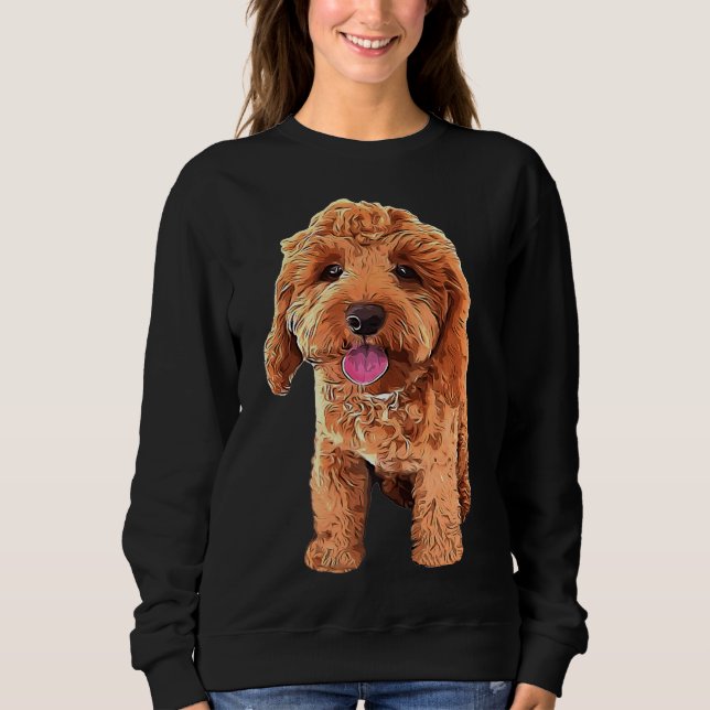 Spoodle Cockapoo Cavapoo Golden Doodle Beauty T Shirt (Framsida)