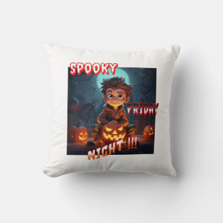 Spook Fredag Halloween Dekorativ kudde