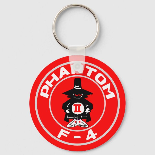 SPOOK PATCH, F-4, "Phantom" Nyckelring (Framsida)